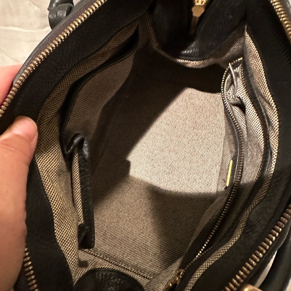 AUTHENTIC MCM LEATHER 2 WAY CROSSBODY BLACK - Picture 12 of 16